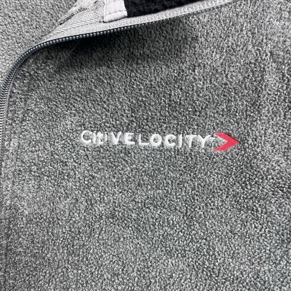 Patagonia Synchilla Vest Men Large Nickel Grey 25185 NKL Full Zip Hiking Outdoor - Picture 3 of 9